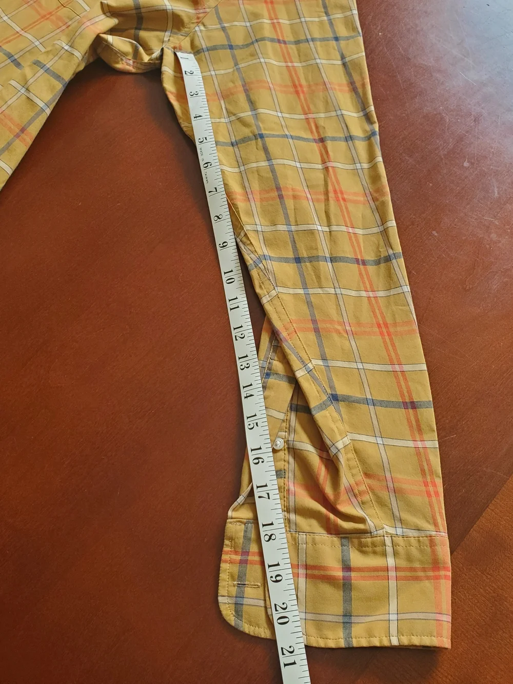 J. Crew Secret Wash Shirting Organic Cotton Men's Plaid Button-Down Shirt